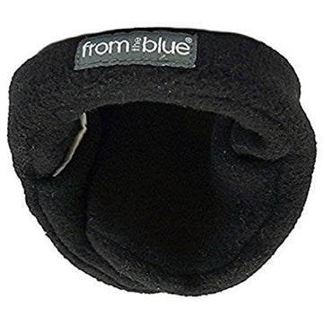 Men's Stretch Fleece Adjustable Ear Warmer - Black (One Size)